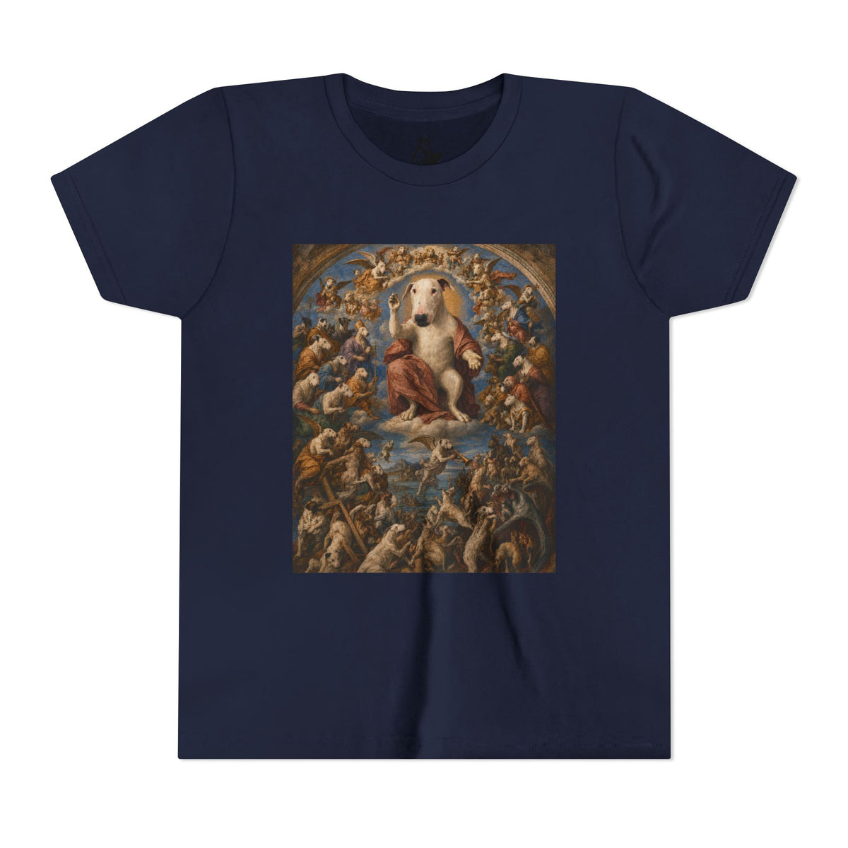Bull Terrier The Last Judgement — after Michelangelo, 1541 | Youth Tee
