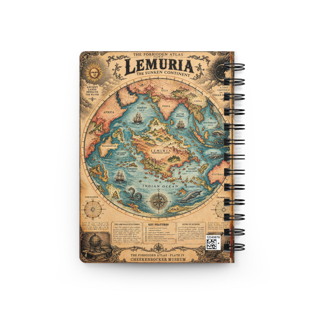 Lemuria, The Forbidden Atlas Plate IV | Spiral Journal