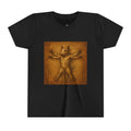 Bull Terrier Vitruvian Man — after Leonardo da Vinci, c.1490 | Youth Tee