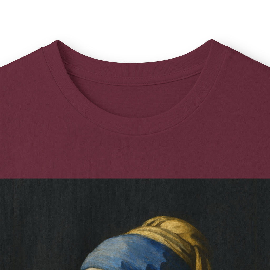 Bull Terrier Girl With A Pearl Earring — after Johannes Vermeer, c.1665 | Long Sleeve