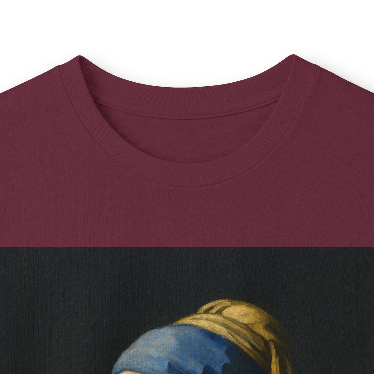 Bull Terrier Girl With A Pearl Earring — after Johannes Vermeer, c.1665 | Long Sleeve