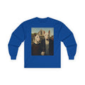 Bull Terrier American Gothic — after Grant Wood, 1930 | Long Sleeve