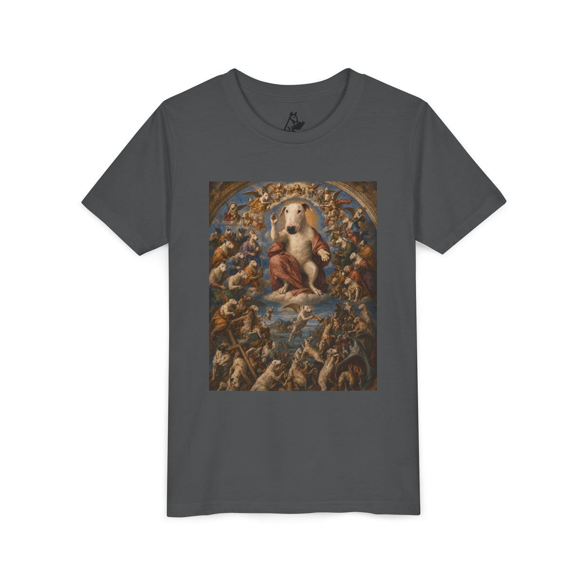 Bull Terrier The Last Judgement — after Michelangelo, 1541 | Youth Tee