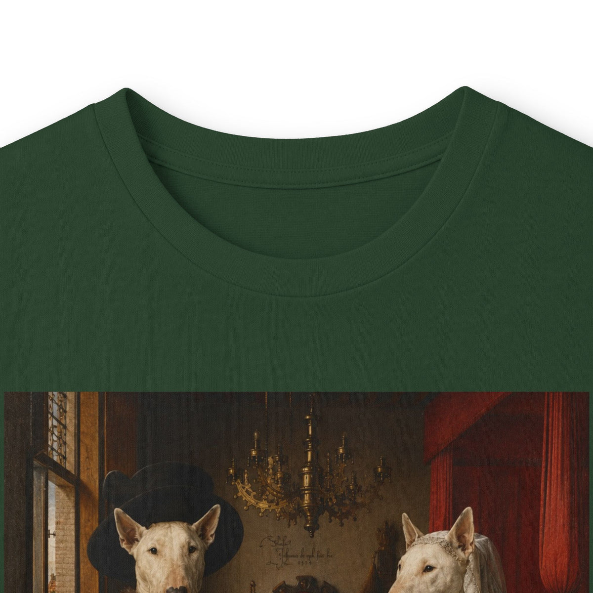 Bull Terrier The Arnolfini Portrait — after Jan van Eyck, 1434 | Long Sleeve