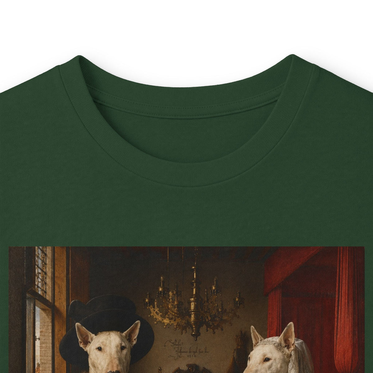 Bull Terrier The Arnolfini Portrait — after Jan van Eyck, 1434 | Long Sleeve