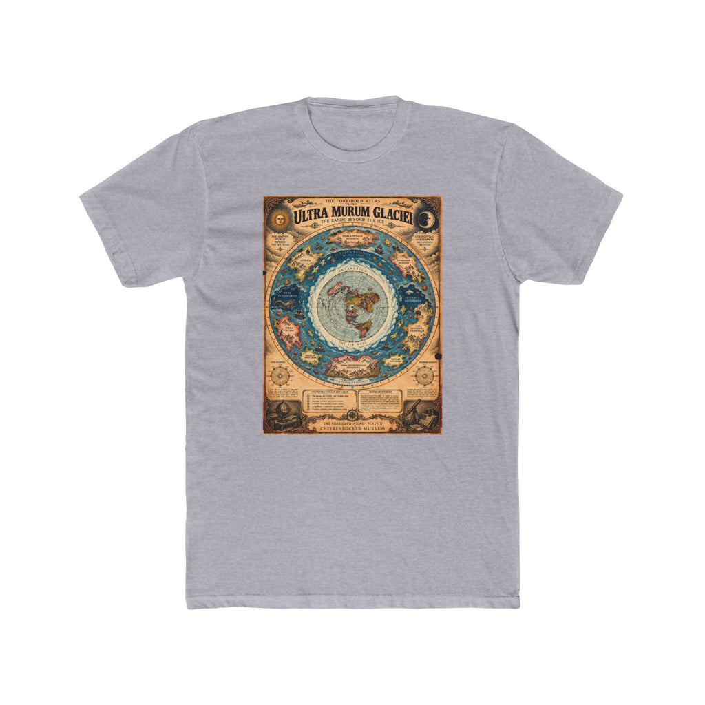 Ultra Murum Glaciei, The Forbidden Atlas Plate II | Unisex Cotton Crew Tee
