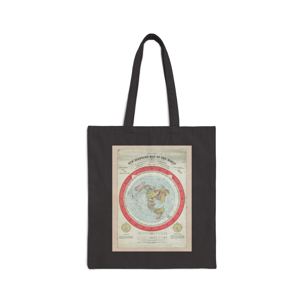 Gleason's New Standard Map of the World, 1892 | Canvas Tote