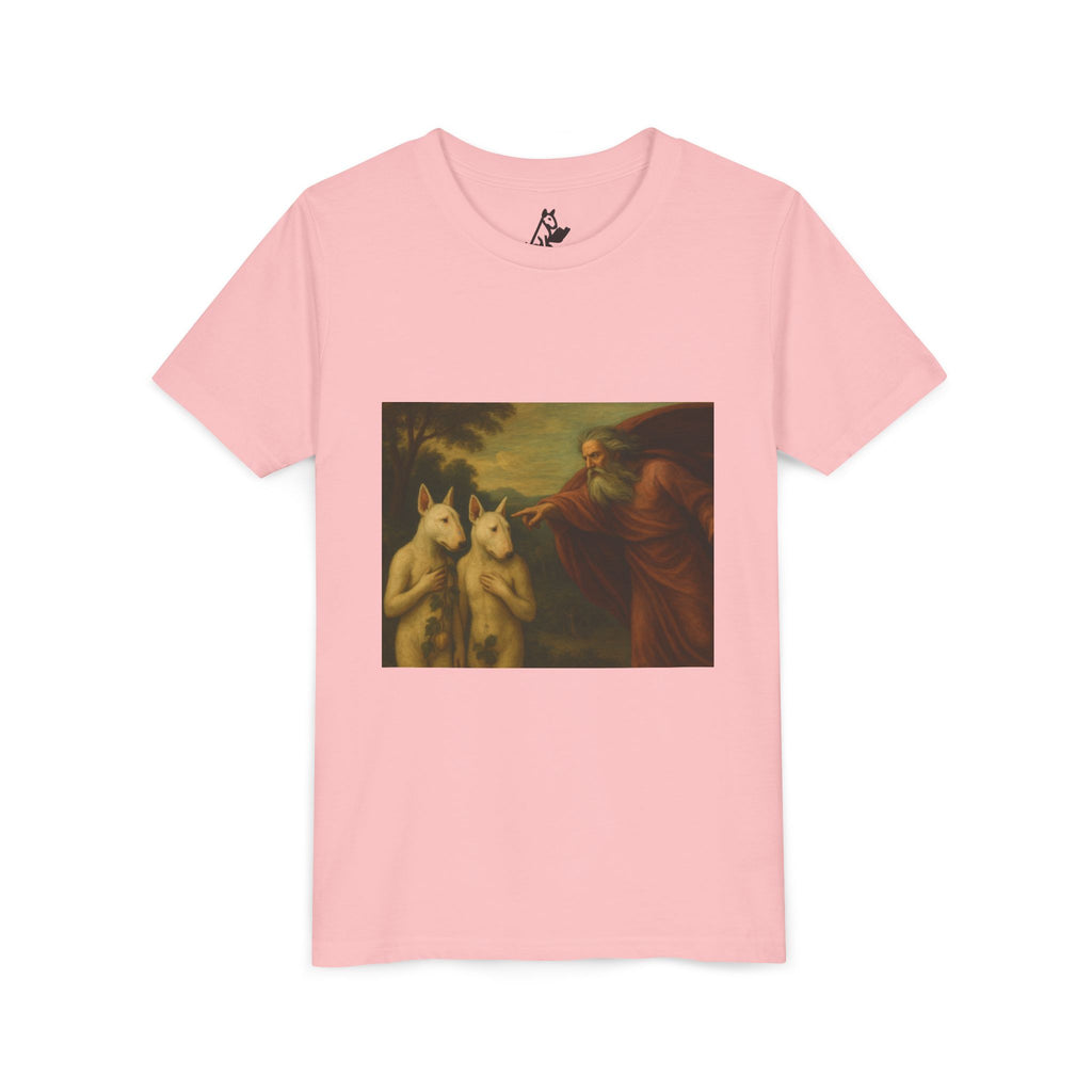 Bull Terrier The Rebuke of Adam and Eve — after Domenichino, 1626 | Youth Tee