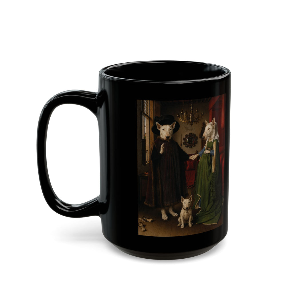 Bull Terrier The Arnolfini Portrait — after Jan van Eyck, 1434 | Mug