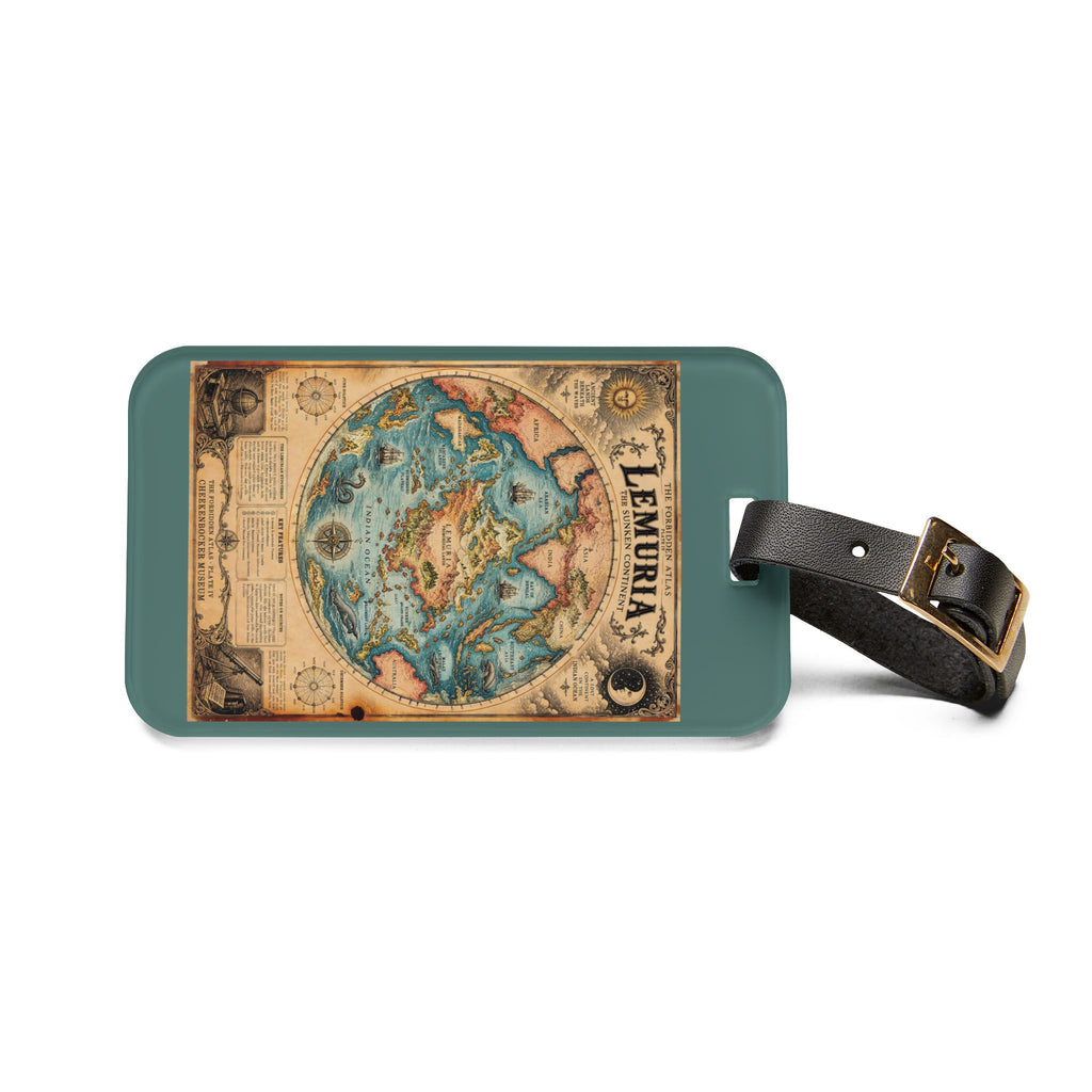 Lemuria, The Forbidden Atlas Plate IV | Luggage Tag