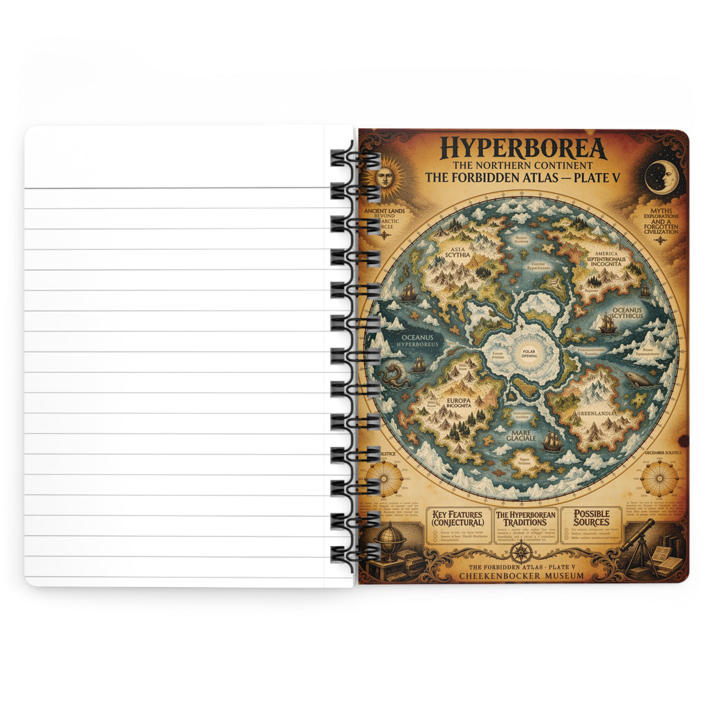 Hyperborea, The Forbidden Atlas Plate V | Spiral Journal