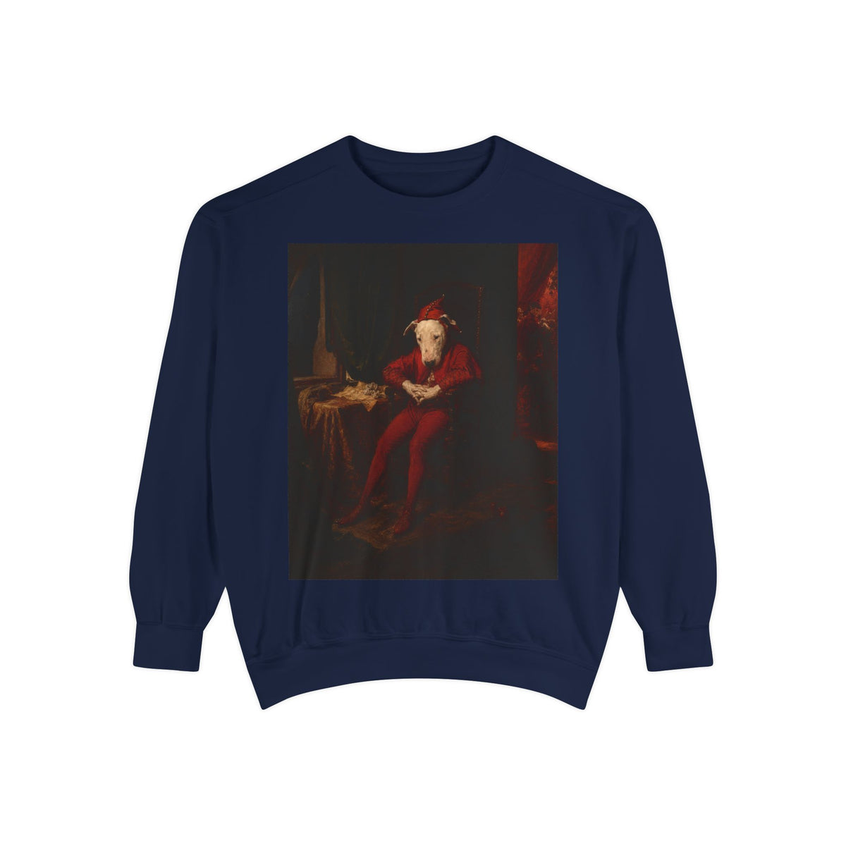 Bull Terrier Stańczyk — after Jan Matejko, 1862 | Crewneck