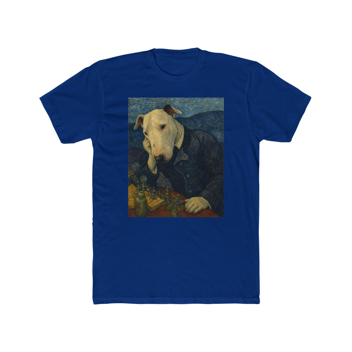 Bull Terrier Portrait Of Doctor Gachet — after Vincent van Gogh, 1890 | Tee