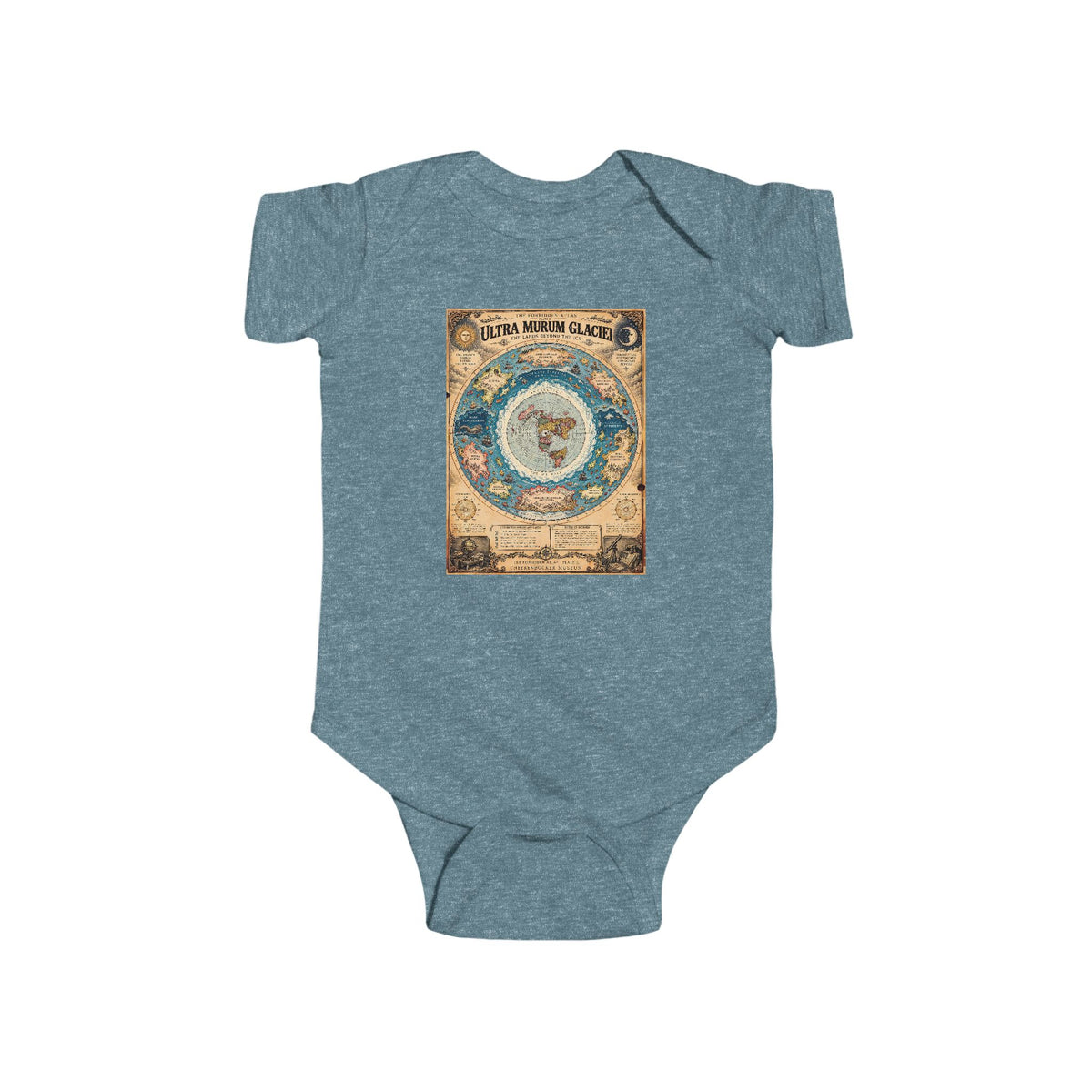 Ultra Murum Glaciei, The Forbidden Atlas Plate II | Bodysuit