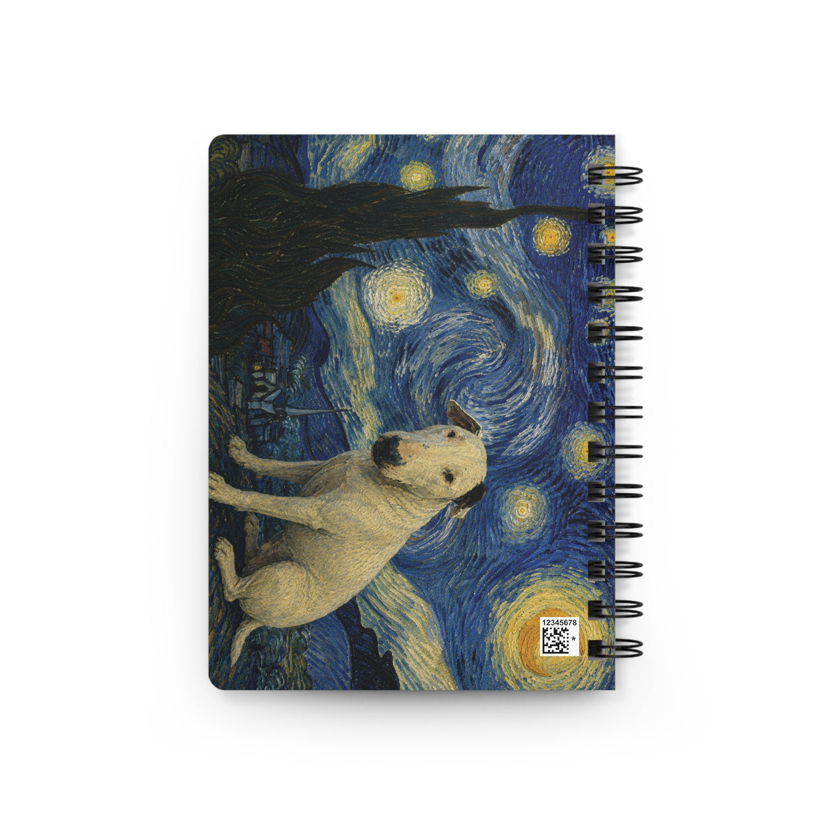 Bull Terrier The Starry Night — after Vincent van Gogh, 1889 | Journal