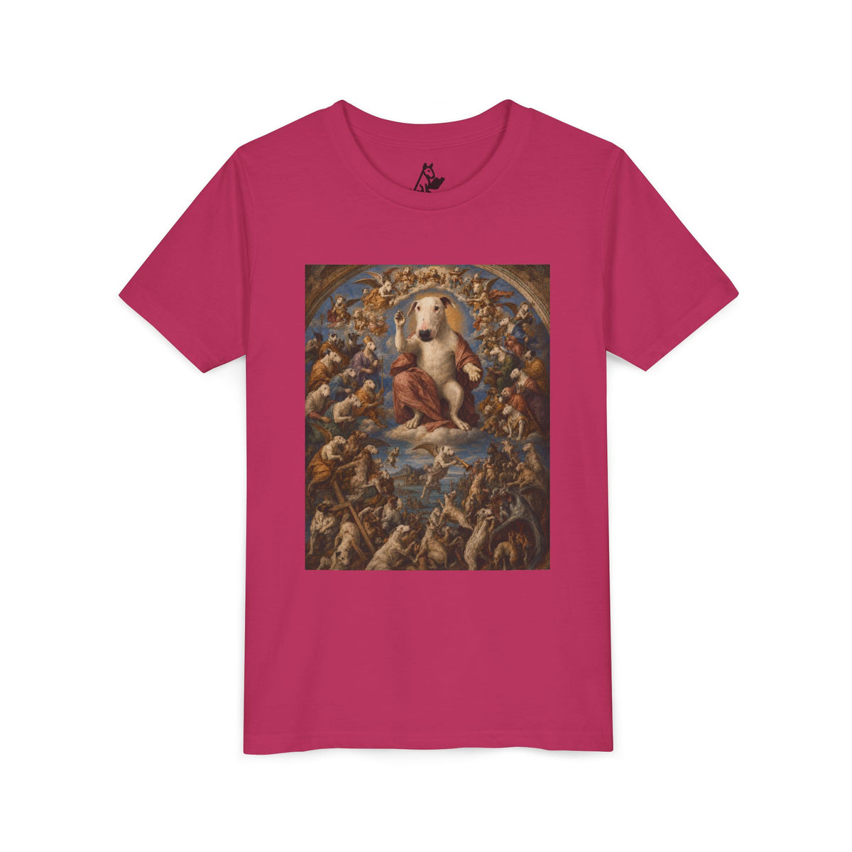Bull Terrier The Last Judgement — after Michelangelo, 1541 | Youth Tee