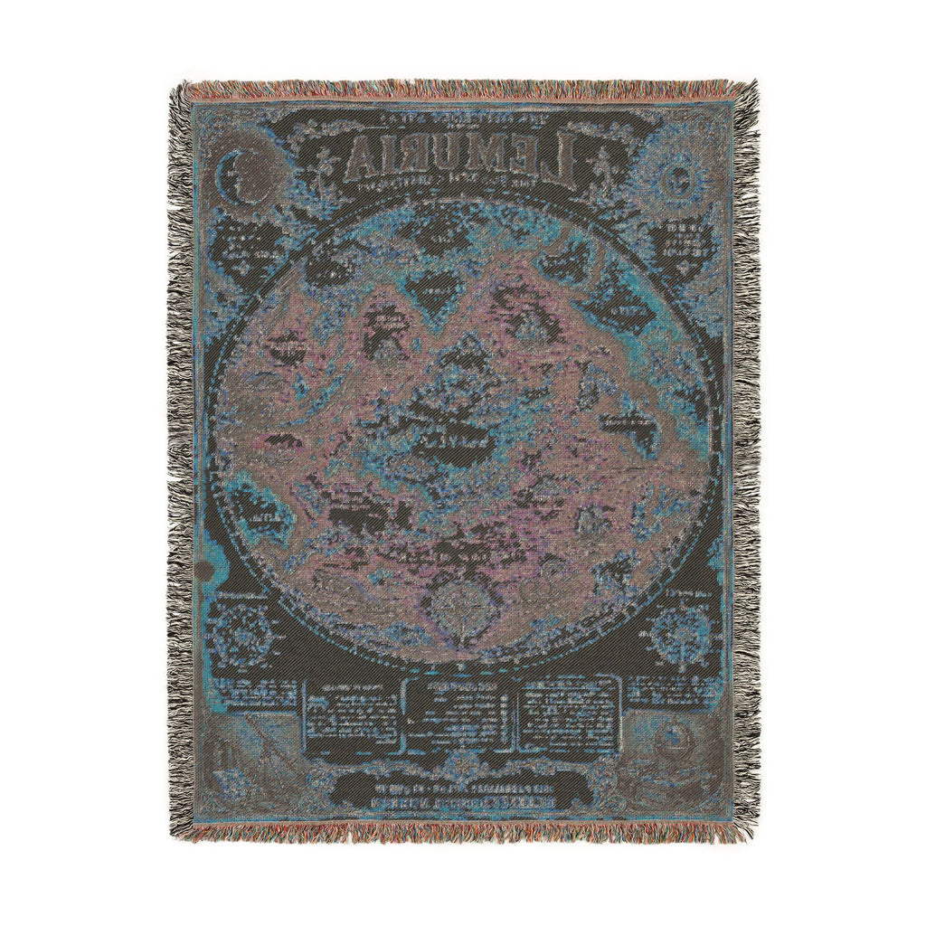 Lemuria, The Forbidden Atlas Plate IV | Blanket