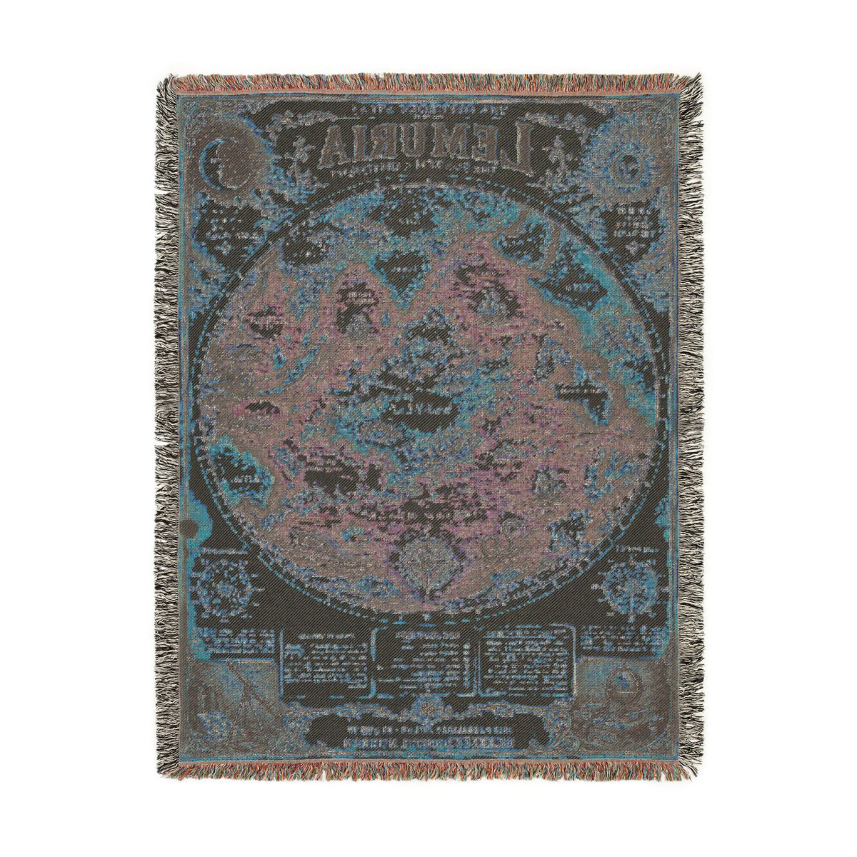 Lemuria, The Forbidden Atlas Plate IV | Blanket