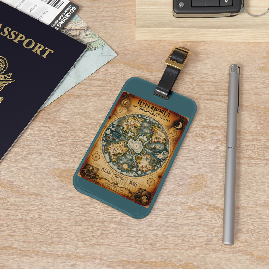 Hyperborea, The Forbidden Atlas Plate V | Luggage Tag