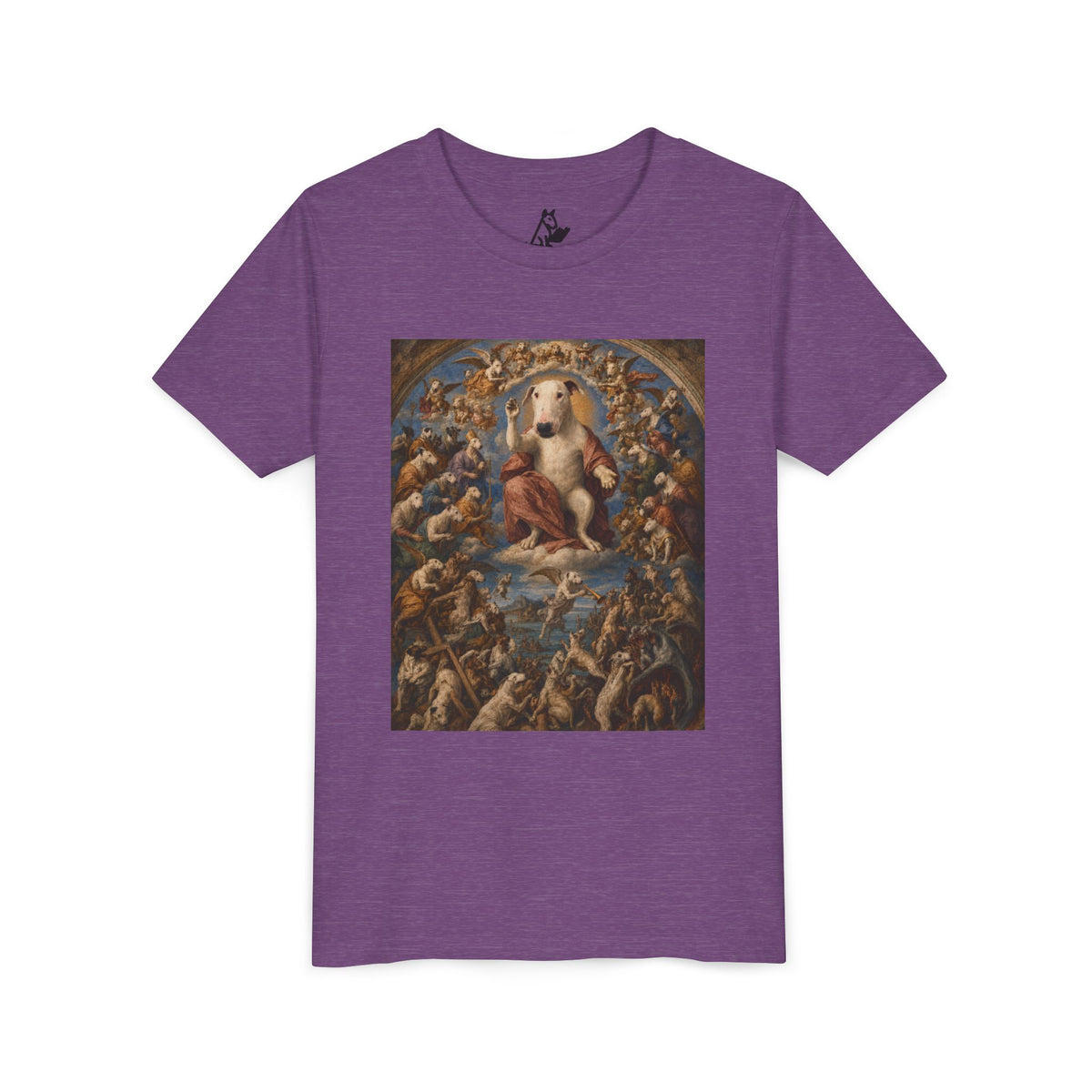 Bull Terrier The Last Judgement — after Michelangelo, 1541 | Youth Tee