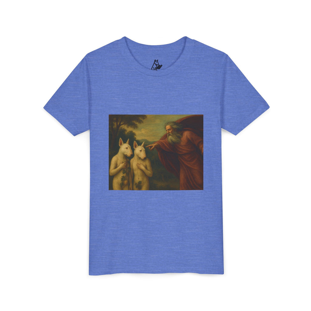 Bull Terrier The Rebuke of Adam and Eve — after Domenichino, 1626 | Youth Tee