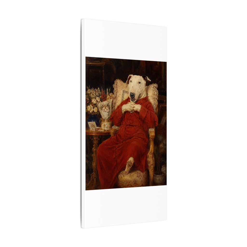 Bull Terrier A Happy Birthday — after Antonio Casanova y Estorach, c.1890 | Canvas