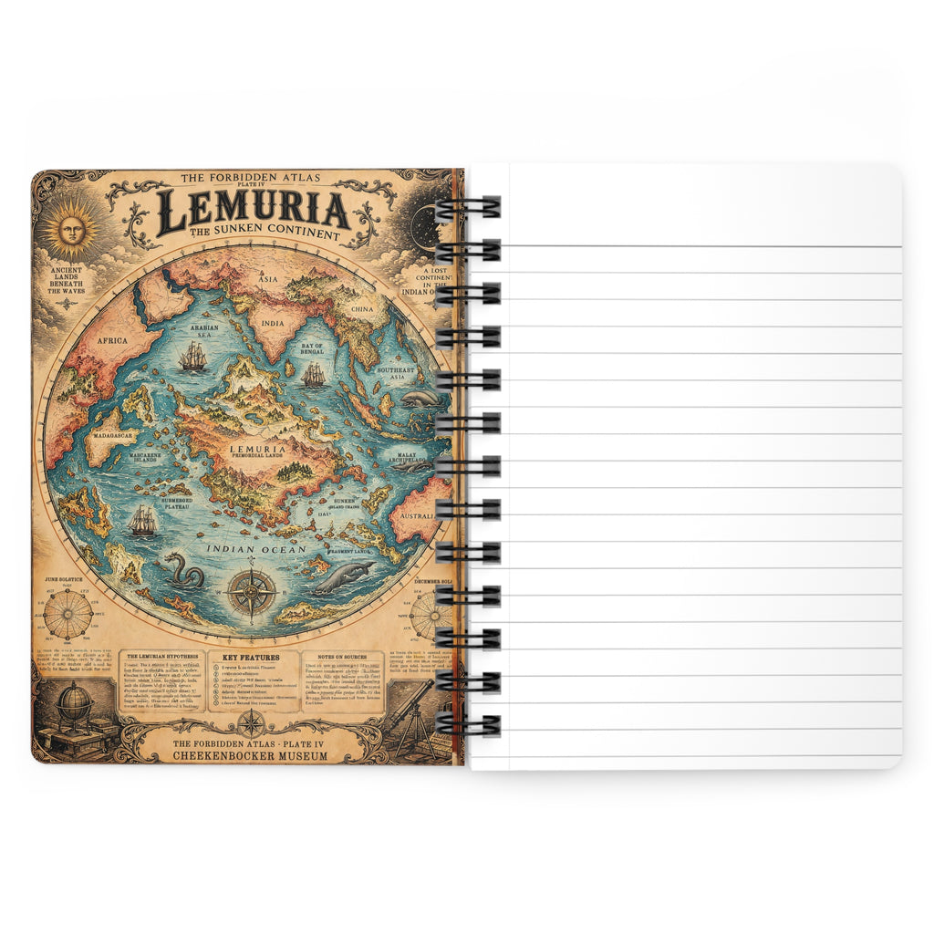 Lemuria, The Forbidden Atlas Plate IV | Spiral Journal