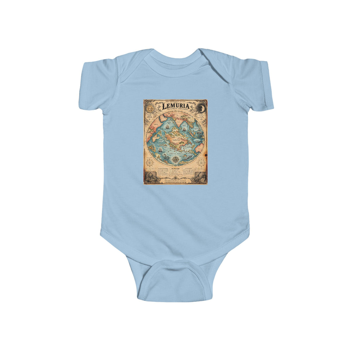 Lemuria, The Forbidden Atlas Plate IV | Bodysuit