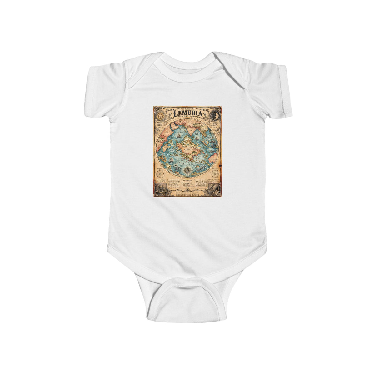 Lemuria, The Forbidden Atlas Plate IV | Bodysuit