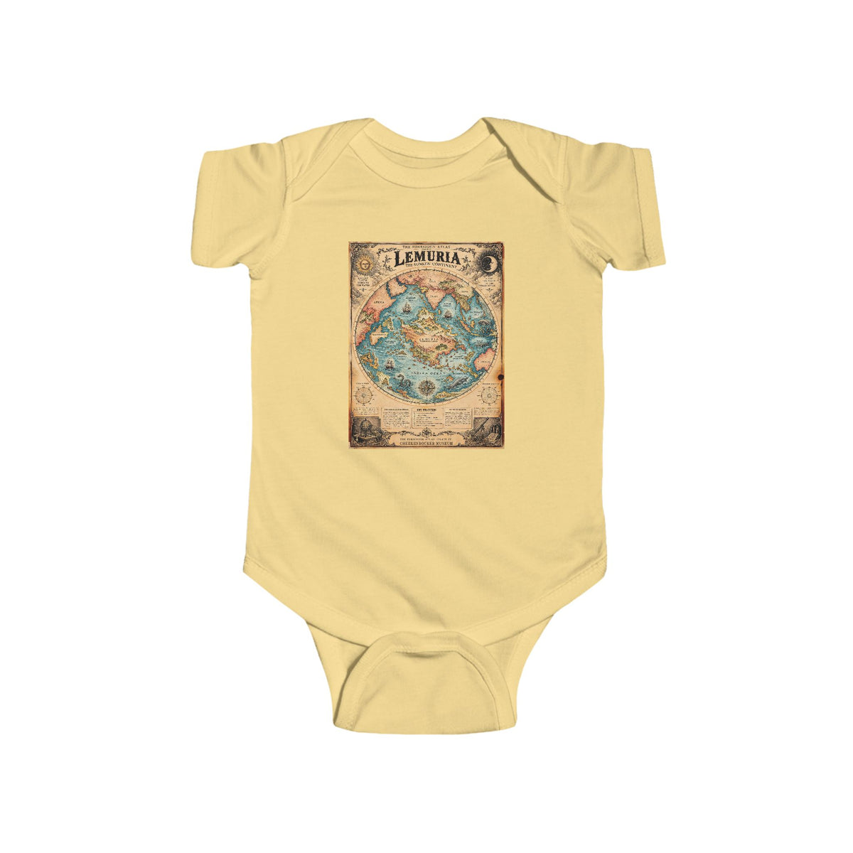Lemuria, The Forbidden Atlas Plate IV | Bodysuit