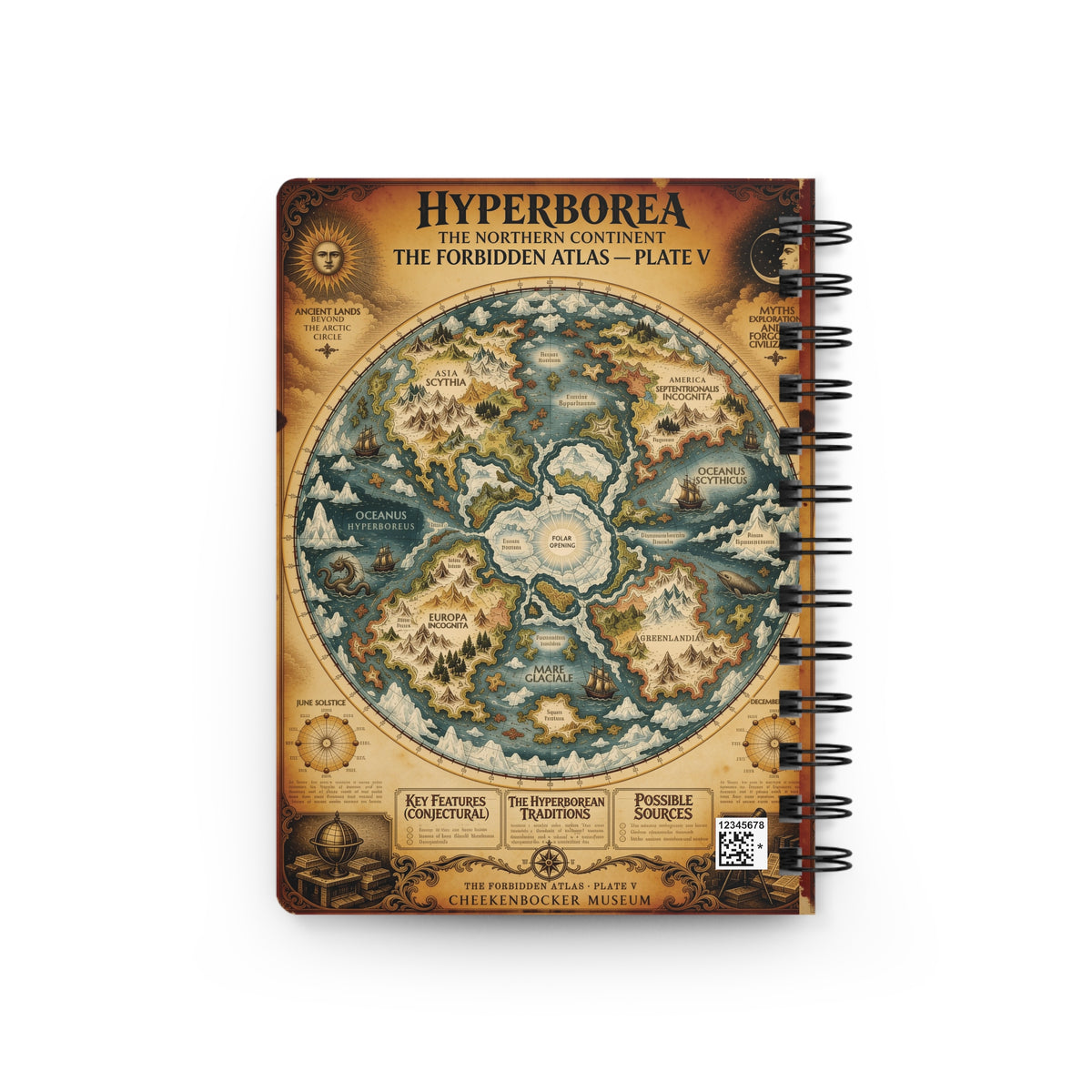 Hyperborea, The Forbidden Atlas Plate V | Spiral Journal