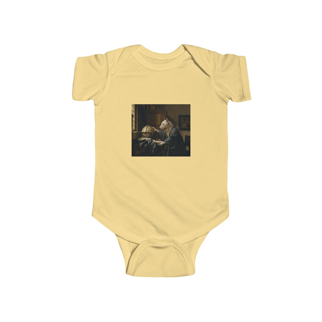 Bull Terrier The Astronomer — after Johannes Vermeer, 1668 | Bodysuit