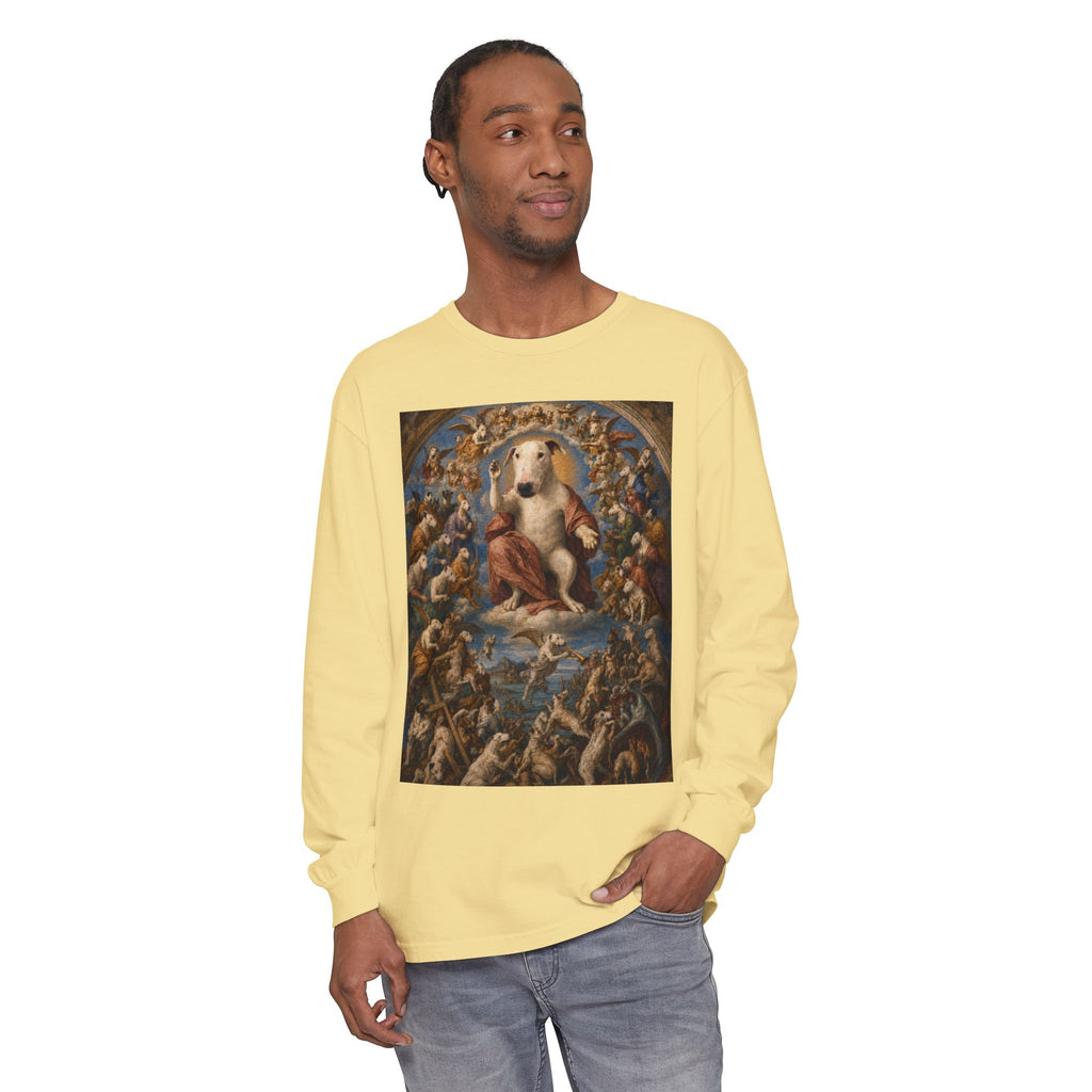 Bull Terrier The Last Judgement — after Michelangelo, 1541 | Long Sleeve