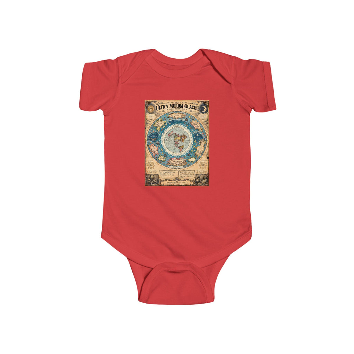 Ultra Murum Glaciei, The Forbidden Atlas Plate II | Bodysuit