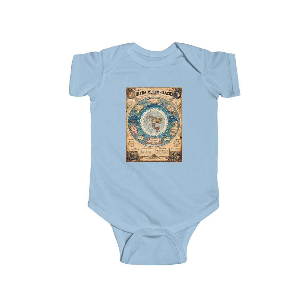 Ultra Murum Glaciei, The Forbidden Atlas Plate II | Bodysuit