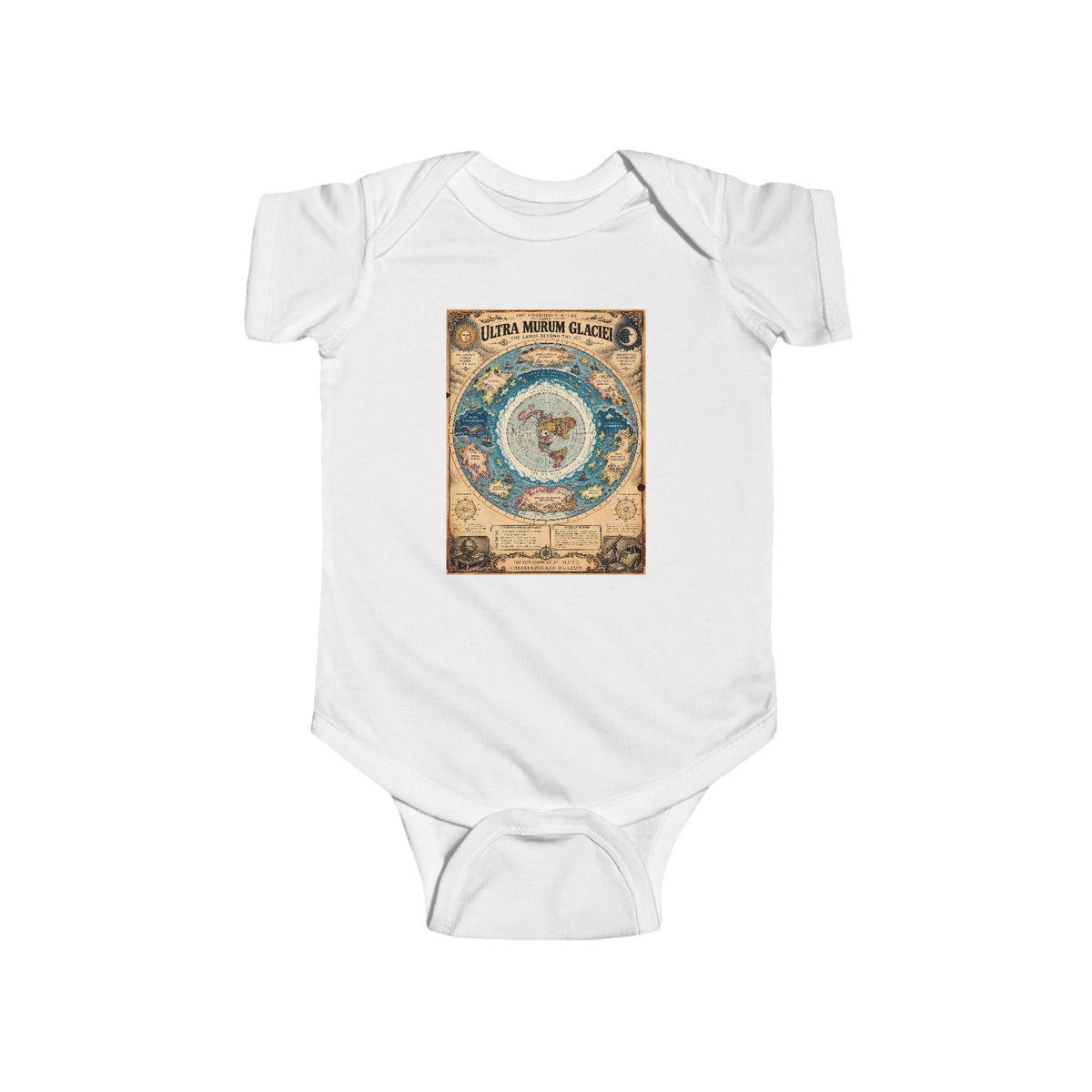 Ultra Murum Glaciei, The Forbidden Atlas Plate II | Bodysuit