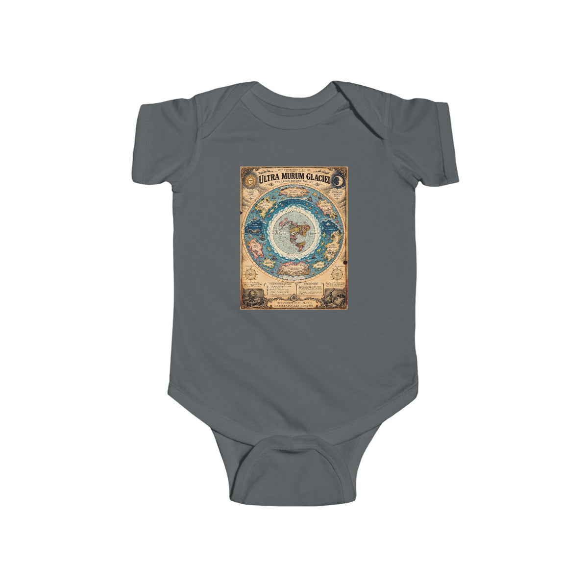Ultra Murum Glaciei, The Forbidden Atlas Plate II | Bodysuit