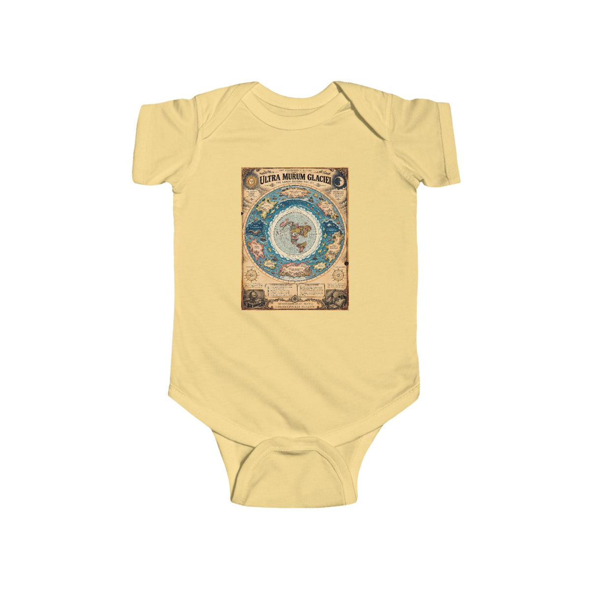 Ultra Murum Glaciei, The Forbidden Atlas Plate II | Bodysuit