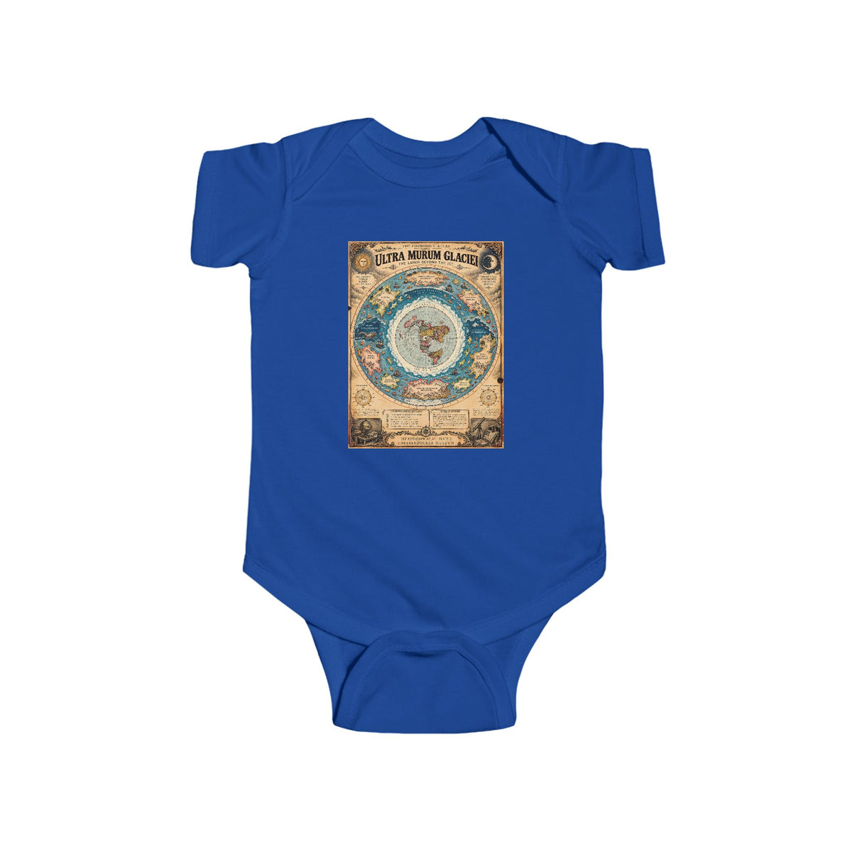 Ultra Murum Glaciei, The Forbidden Atlas Plate II | Bodysuit