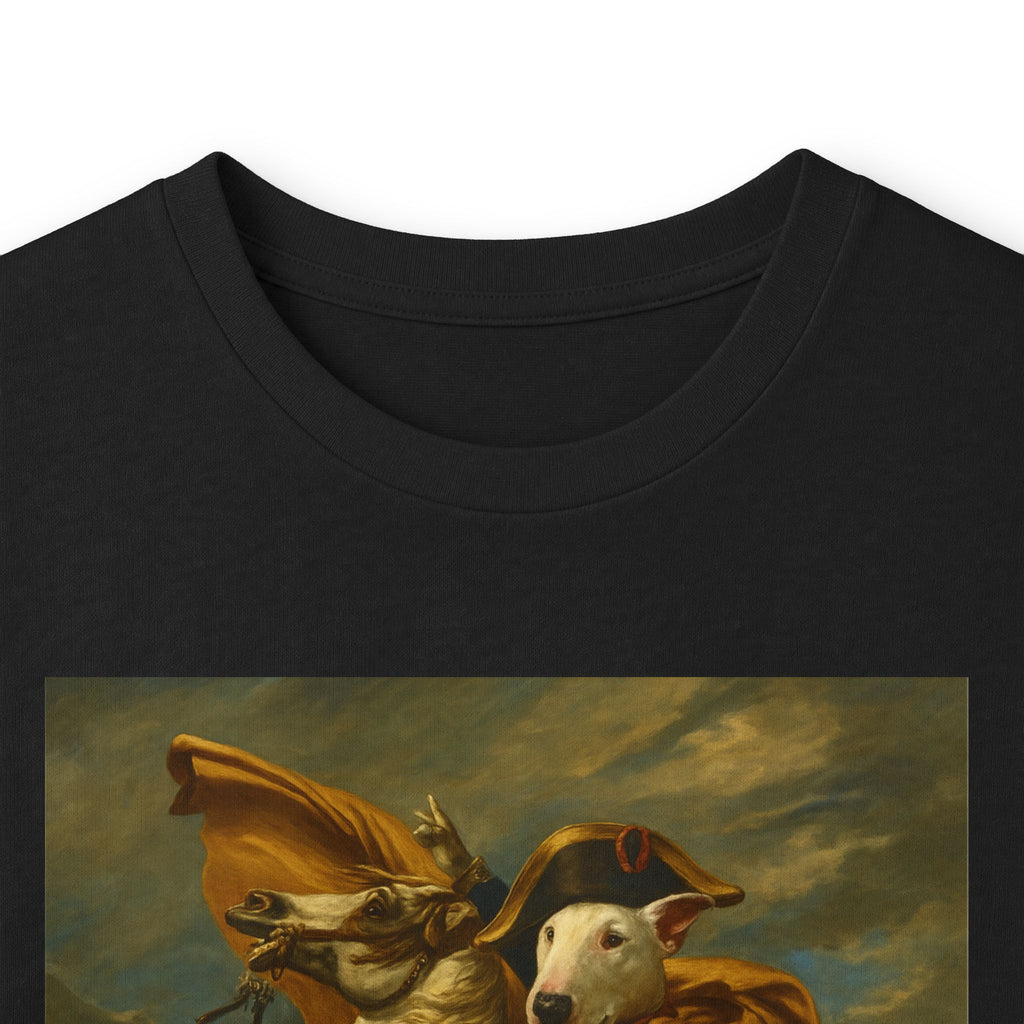 Bull Terrier Napoleon — after Jacques-Louis David, 1801 | Long Sleeve