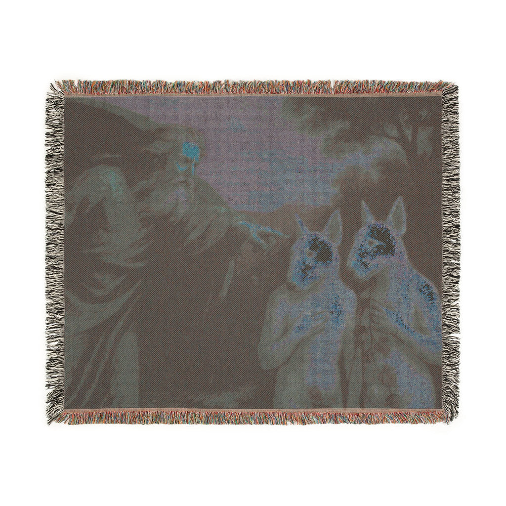 Bull Terrier The Rebuke of Adam and Eve — after Domenichino, 1626 | Blanket