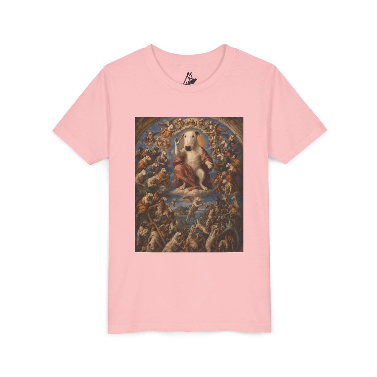 Bull Terrier The Last Judgement — after Michelangelo, 1541 | Youth Tee