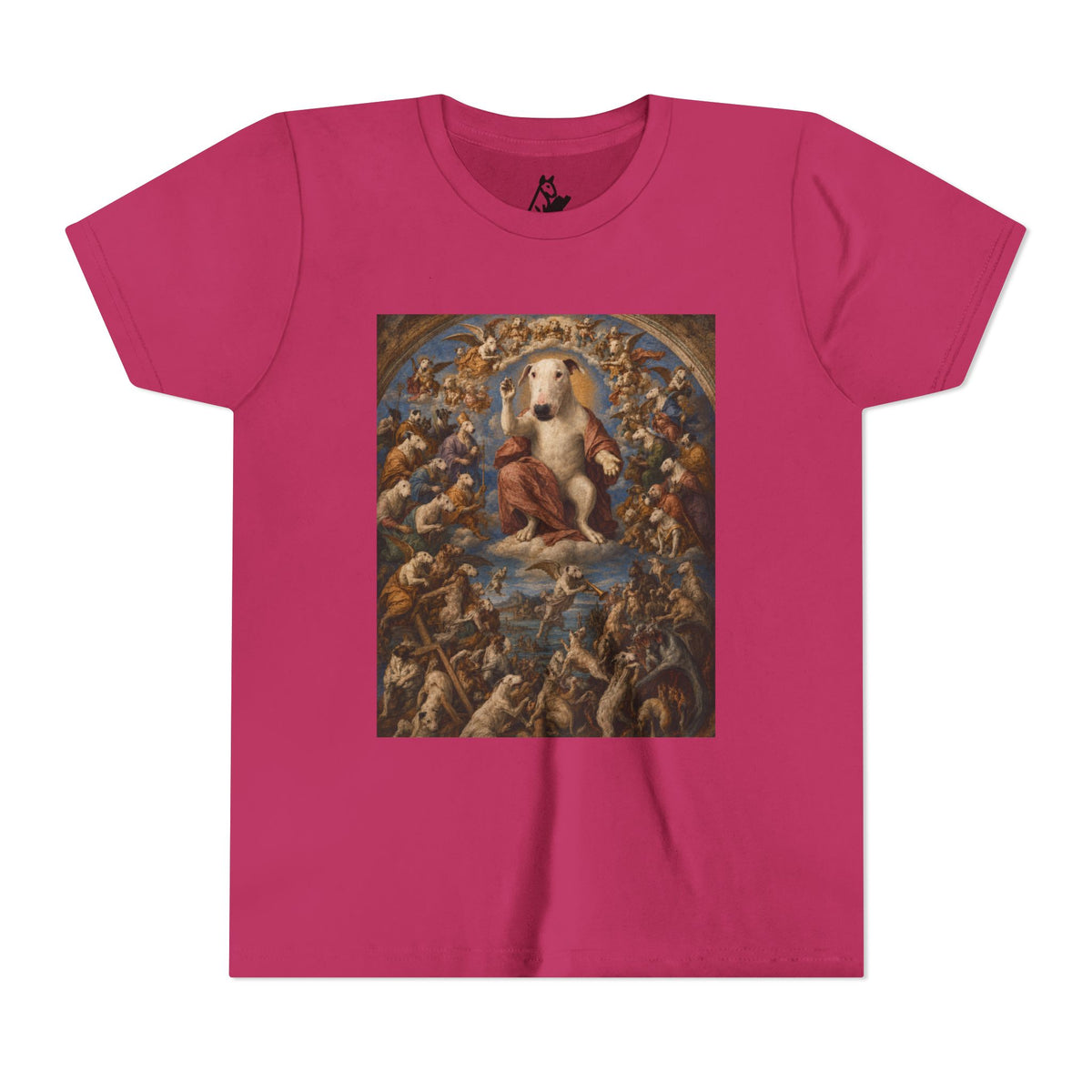 Bull Terrier The Last Judgement — after Michelangelo, 1541 | Youth Tee