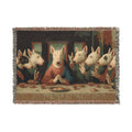 Bull Terrier The Last Supper — after Leonardo da Vinci, 1498 | Blanket