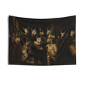 Bull Terrier The Night Watch — after Rembrandt van Rijn, 1642 | Tapestry