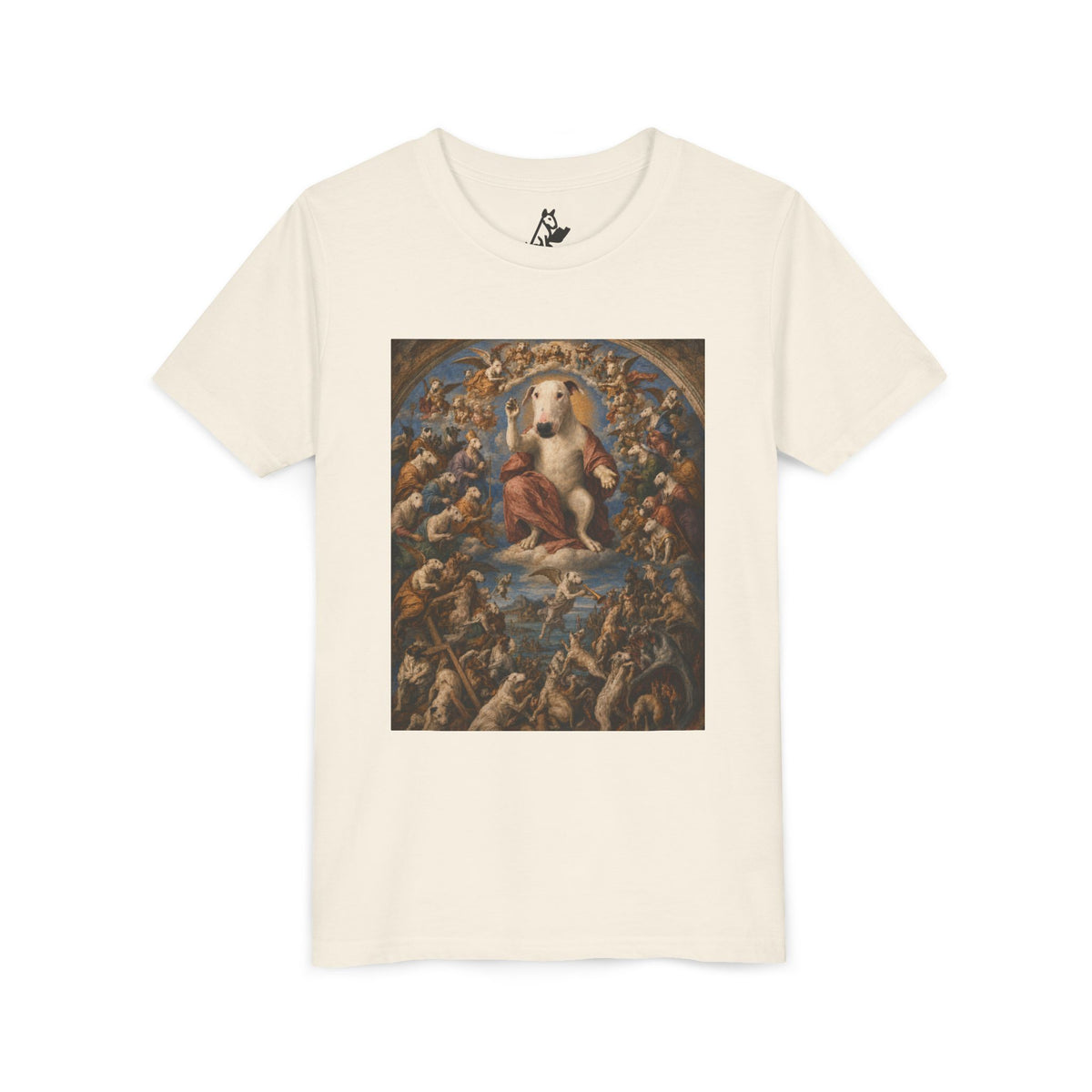 Bull Terrier The Last Judgement — after Michelangelo, 1541 | Youth Tee