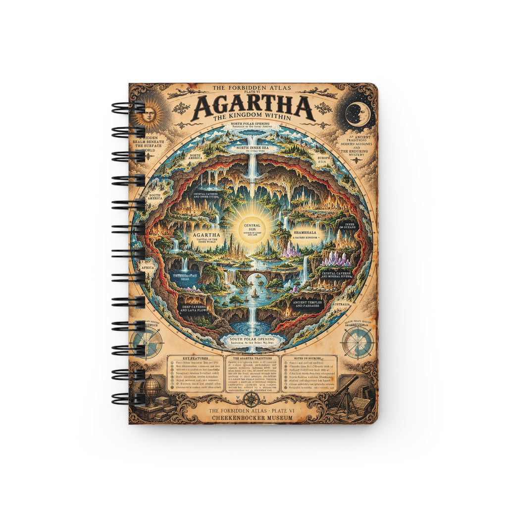 Agartha, The Forbidden Atlas Plate VI | Spiral Journal