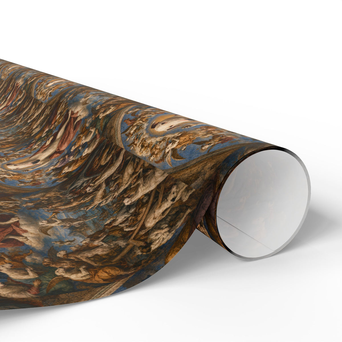 Bull Terrier The Last Judgement — after Michelangelo, 1541 | Wrapping Paper