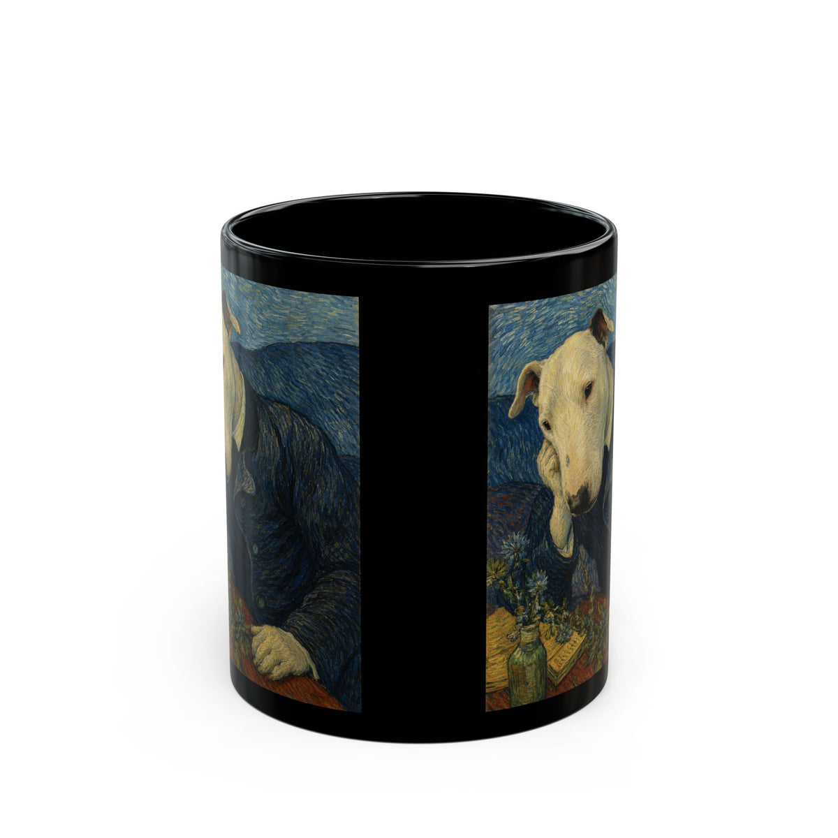 Bull Terrier Portrait Of Doctor Gachet — after Vincent van Gogh, 1890 | Mug