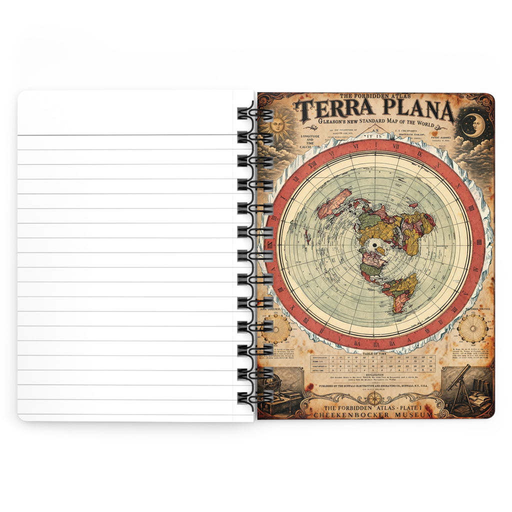 Terra Plana, The Forbidden Atlas Plate I | Spiral Journal